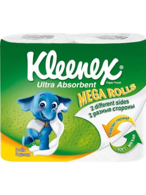 Kleenex Ультра Абсорбент Mega Rolls
