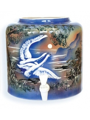 Диспенсер Лебеди синий